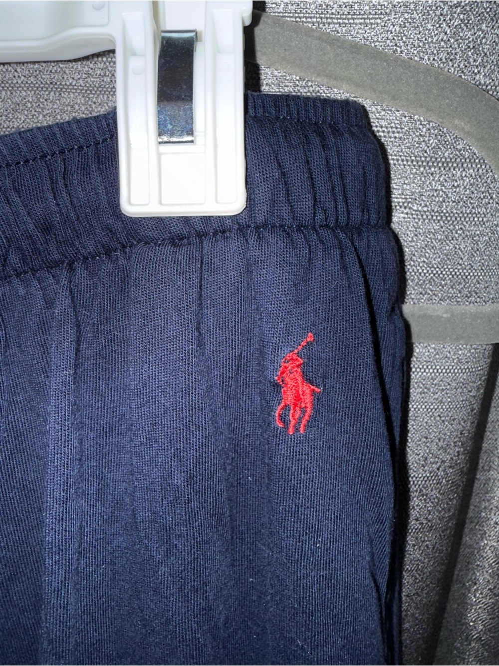 Polo by Ralph Lauren Navy Lounge Pants with Yellow Logo